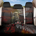 New Zealand ANZAC Day Back Car Seat Cover The Ode of Remembrance and Silver Fern