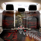 New Zealand ANZAC Day Back Car Seat Cover The Ode of Remembrance and Silver Fern
