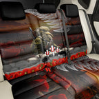 New Zealand ANZAC Day Back Car Seat Cover The Ode of Remembrance and Silver Fern