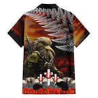 New Zealand ANZAC Day Hawaiian Shirt The Ode of Remembrance and Silver Fern