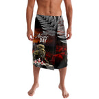 New Zealand ANZAC Day Lavalava The Ode of Remembrance and Silver Fern