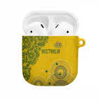 Australia National Football AirPods Case Socceroos-Aboriginal Dot Art Heritage Graphic