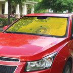 Australia National Football Auto Sun Shade Socceroos-Aboriginal Dot Art Heritage Graphic