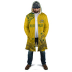 Custom Australia National Football Cloak Socceroos-Aboriginal Dot Art Heritage Graphic