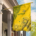 Australia National Football Garden Flag Socceroos-Aboriginal Dot Art Heritage Graphic