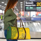 Australia National Football Travel Bag Socceroos-Aboriginal Dot Art Heritage Graphic