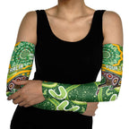 Australia Darts Personalised Arm Sleeves Aboriginal Dot Art Boomerang Indigenous Style Graphic