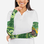 Australia Darts Personalised Arm Sleeves Aboriginal Dot Art Boomerang Indigenous Style Graphic
