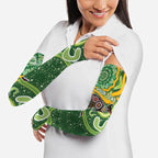 Australia Darts Personalised Arm Sleeves Aboriginal Dot Art Boomerang Indigenous Style Graphic