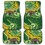 Australia Darts Personalised Car Mats Aboriginal Dot Art Boomerang Indigenous Style Graphic