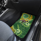 Australia Darts Personalised Car Mats Aboriginal Dot Art Boomerang Indigenous Style Graphic