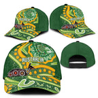 Australia Darts Classic Cap Aboriginal Dot Art Boomerang Indigenous Style Graphic