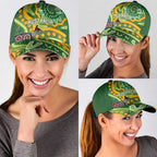Australia Darts Classic Cap Aboriginal Dot Art Boomerang Indigenous Style Graphic