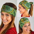 Australia Darts Neck Gaiter Aboriginal Dot Art Boomerang Indigenous Style Graphic