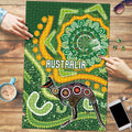 Australia Darts Puzzle Aboriginal Dot Art Boomerang Indigenous Style Graphic