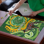 Australia Darts Puzzle Aboriginal Dot Art Boomerang Indigenous Style Graphic