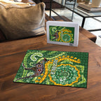 Australia Darts Puzzle Aboriginal Dot Art Boomerang Indigenous Style Graphic