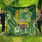 Australia Darts Quilt Aboriginal Dot Art Boomerang Indigenous Style Graphic