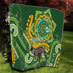 Australia Darts Quilt Aboriginal Dot Art Boomerang Indigenous Style Graphic
