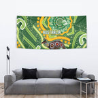 Australia Darts Tapestry Aboriginal Dot Art Boomerang Indigenous Style Graphic