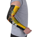 Aotearoa New Zealand And Australia Basketball Custom Arm Sleeves Maori Tribal Tattoo And Aboriginal Dot Art Heritage