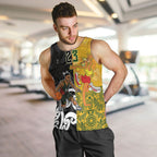 Aotearoa New Zealand And Australia Basketball Custom Men Tank Top Maori Tribal Tattoo And Aboriginal Dot Art Heritage