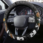 Aotearoa New Zealand And Australia Basketball Steering Wheel Cover Maori Tribal Tattoo And Aboriginal Dot Art Heritage