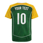 Custom Australia Football Rugby Jersey Aboriginal Pattern Sporty Style-Green Color - Aussie Hoodie
