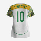 Custom Australia Football Scrub Top Aboriginal Pattern Sporty Style-White Color - Aussie Hoodie