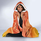 Australia ANZAC Day Hooded Blanket Koala and Kangaroo Respect Aboriginal Pattern