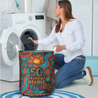 NAIDOC Week 26 Laundry Basket 50 Years of Deadly Aboriginal Motif