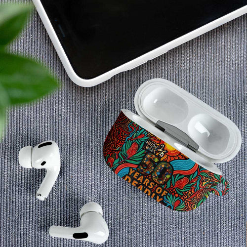 NAIDOC Week 26 AirPods Case 50 Years of Deadly Aboriginal Motif