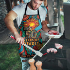 NAIDOC Week 26 Apron 50 Years of Deadly Aboriginal Motif