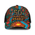 NAIDOC Week 26 Baseball Net Cap 50 Years of Deadly Aboriginal Motif