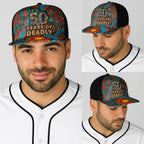 NAIDOC Week 26 Baseball Net Cap 50 Years of Deadly Aboriginal Motif