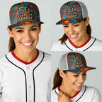 NAIDOC Week 26 Baseball Net Cap 50 Years of Deadly Aboriginal Motif