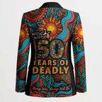 NAIDOC Week 26 Blazer 50 Years of Deadly Aboriginal Motif