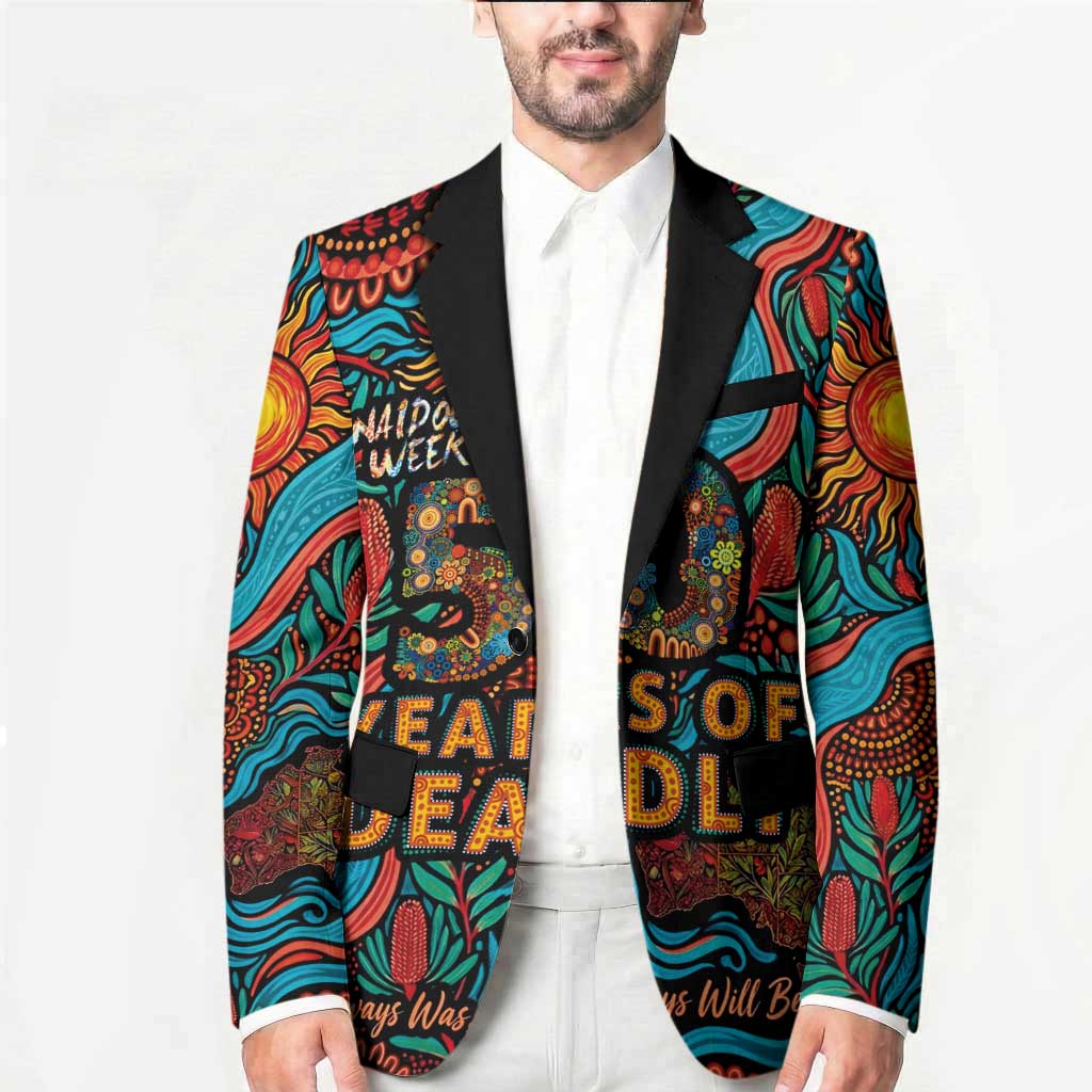 NAIDOC Week 26 Blazer 50 Years of Deadly Aboriginal Motif