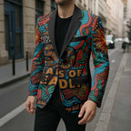 NAIDOC Week 26 Blazer 50 Years of Deadly Aboriginal Motif