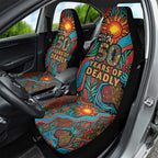 NAIDOC Week 26 Car Seat Cover 50 Years of Deadly Aboriginal Motif