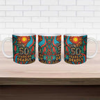 NAIDOC Week 26 Ceramic Mug 50 Years of Deadly Aboriginal Motif