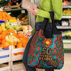 NAIDOC Week 26 Grocery Bag 50 Years of Deadly Aboriginal Motif