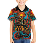 NAIDOC Week 26 Hawaiian Shirt 50 Years of Deadly Aboriginal Motif