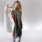 NAIDOC Week 26 Hooded Blanket 50 Years of Deadly Aboriginal Motif