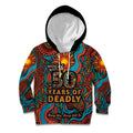 NAIDOC Week 26 Kid Hoodie 50 Years of Deadly Aboriginal Motif