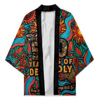 NAIDOC Week 26 Kimono 50 Years of Deadly Aboriginal Motif