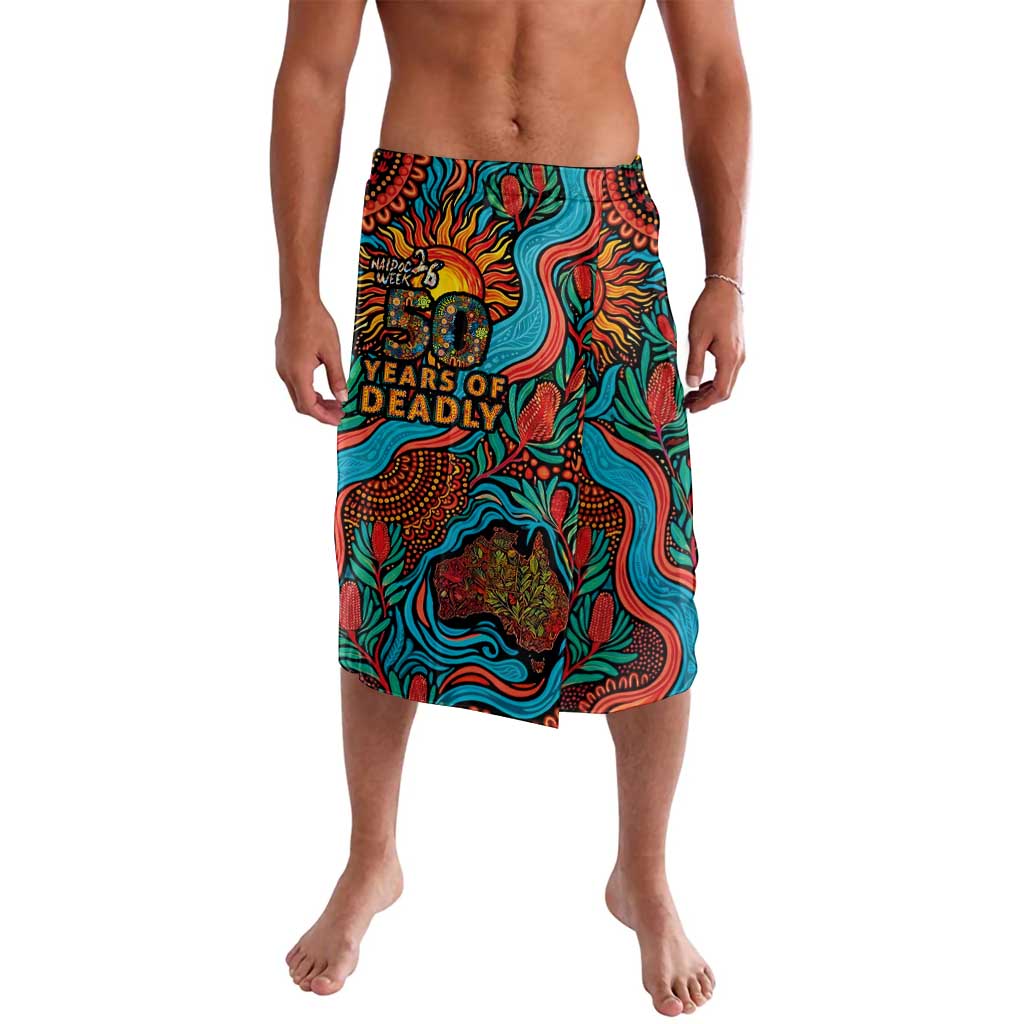 NAIDOC Week 26 Lavalava 50 Years of Deadly Aboriginal Motif