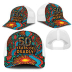 NAIDOC Week 26 Mesh Trucker Cap 50 Years of Deadly Aboriginal Motif
