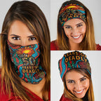 NAIDOC Week 26 Neck Gaiter 50 Years of Deadly Aboriginal Motif