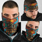 NAIDOC Week 26 Neck Gaiter 50 Years of Deadly Aboriginal Motif